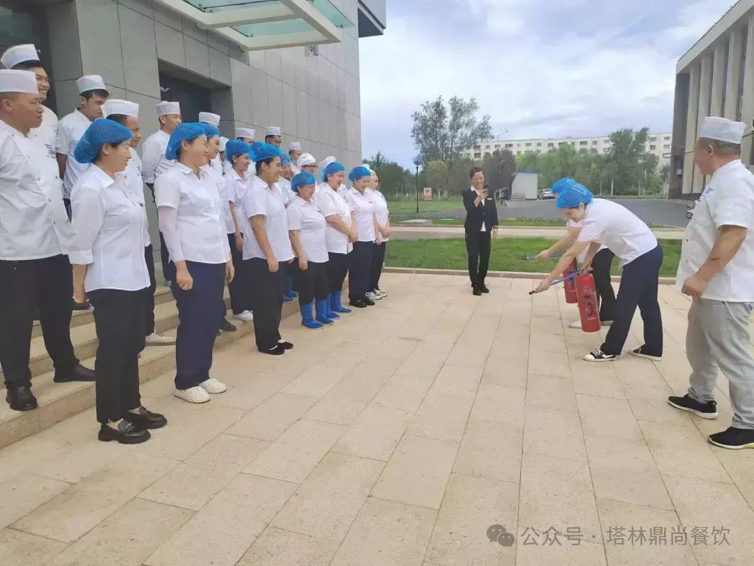 消防演練保安全，責任擔當大于天